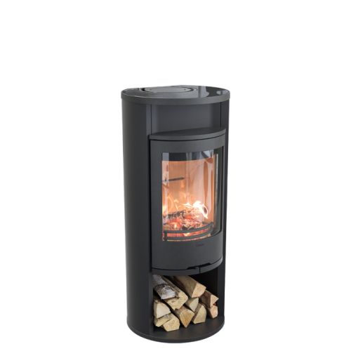 Печь-камин Contura 610:2 Style, чугунная дверца, черный 