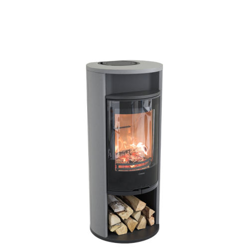 Печь-камин Contura 610AG:1 Style, стеклянная дверца, черный 