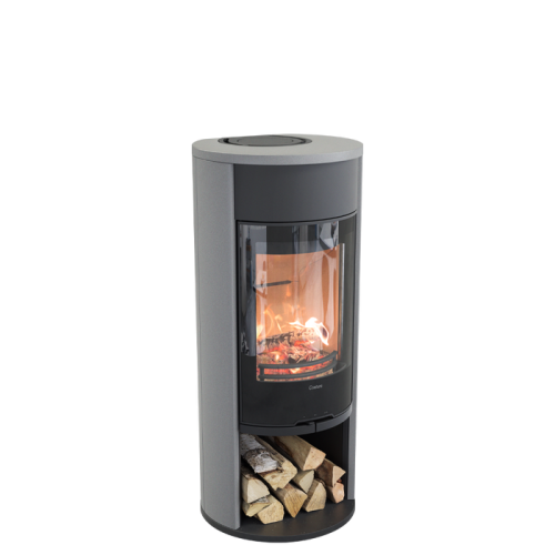 Печь-камин Contura 610AG:2 Style, стеклянная дверца, черный 