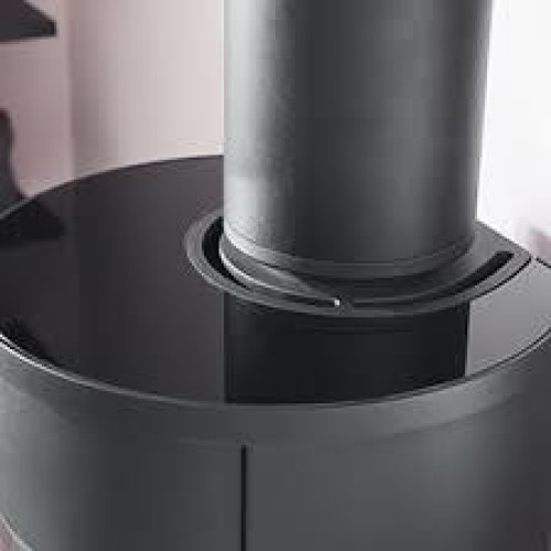 Печь-камин Contura 610G:2 Style, стеклянная дверца, черный 