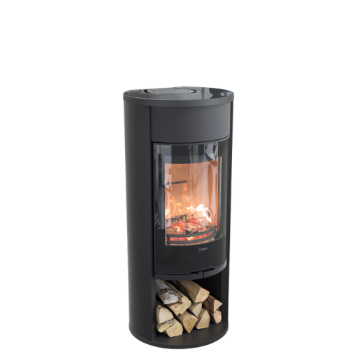 Печь-камин Contura 610G:5 Style, стеклянная дверца, черный 