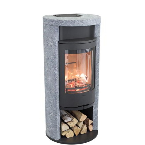 Печь-камин Contura 620T:1 Style, чугунная дверца, черный 