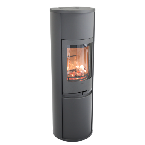 Печь-камин Contura 690:1 Style, чугунная дверца, серый 