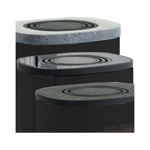 Печь-камин Contura 810:1 Style, чугунная дверца, черный 