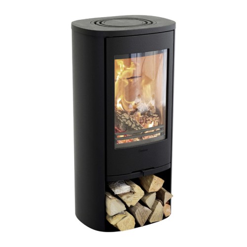 Печь-камин Contura 810:2 Style, чугунная дверца, черный 