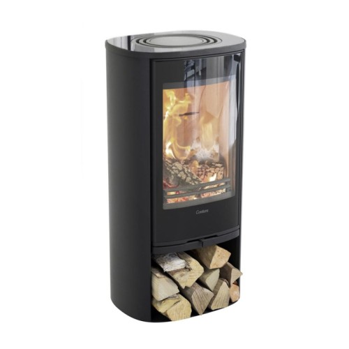 Печь-камин Contura 810G:2 Style, стеклянная дверца, черный 