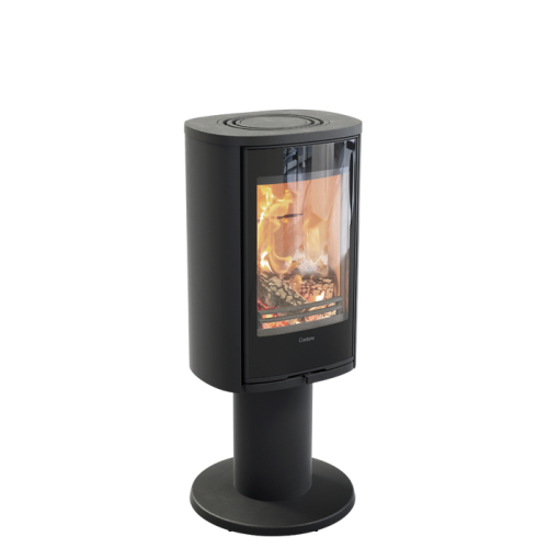 Печь-камин Contura 870G:1 Style, стеклянная дверца, черный 