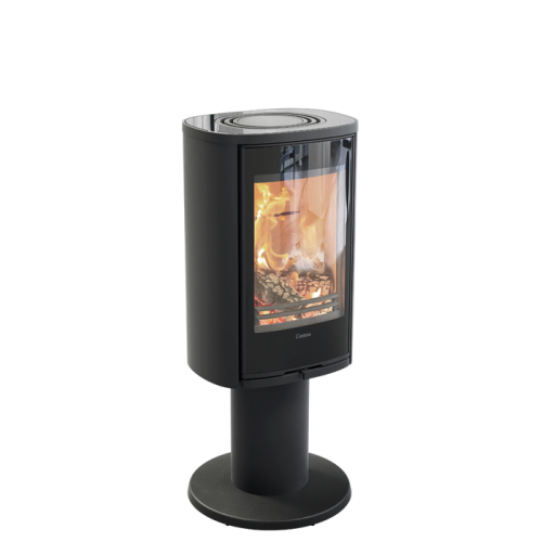 Печь-камин Contura 870G:2 Style, стеклянная дверца, черный 