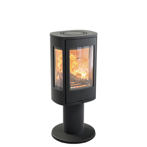 Печь-камин Contura 886:1 Style, чугунная дверца, черный 