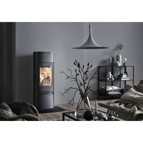 Печь-камин Contura 890G:1 Style, стеклянная дверца, черный 