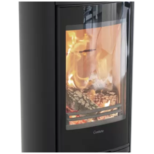 Печь-камин Contura 890G:2 Style, стеклянная дверца, черный 