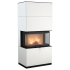 Дровяная печь Contura i51, сталь, белый