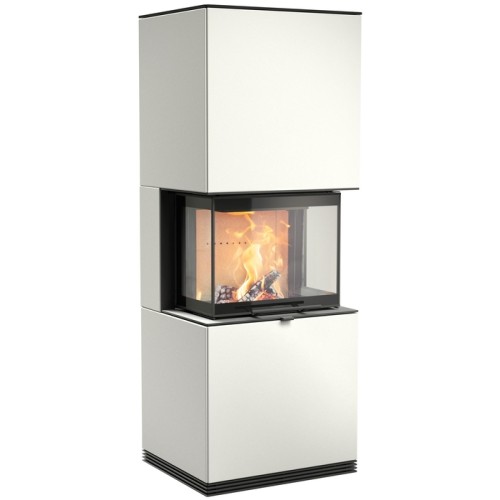Печь-камин Contura i61, сталь, белый 