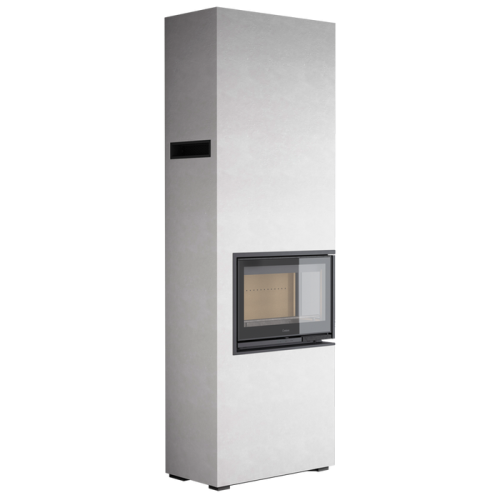 Топка Contura i8G Cosi, высокий, чугунная дверца, стекло с правой стороны, черный 