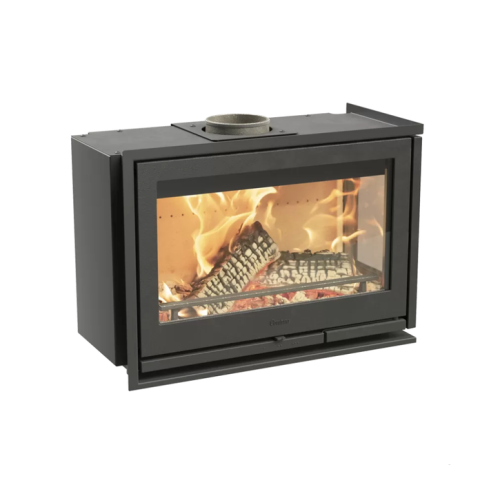 Топка Contura i8 Cosi, высокий, чугунная дверца, стекло с правой стороны, черный 