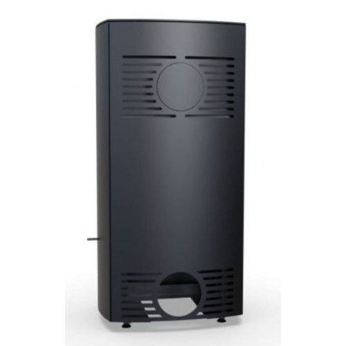 Дровяная печь DEFRO HOME CERES ELI, черная сталь 