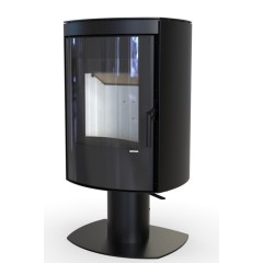 Дровяная печь DEFRO HOME CERES TOP, черная сталь