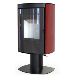 Дровяная печь DEFRO HOME CERES TOP, красная сталь