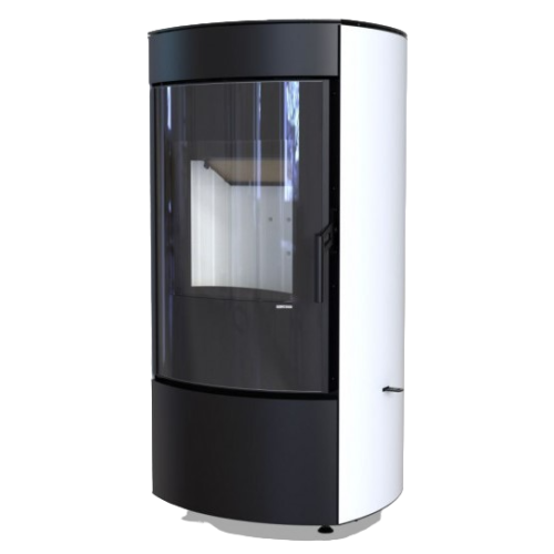 Дровяная печь DEFRO HOME CERES, белая сталь