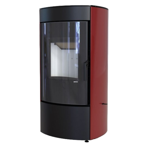 Дровяная печь DEFRO HOME CERES, красная сталь 