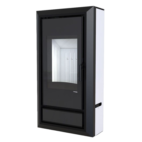 Дровяная печь DEFRO HOME IGNIS, белая сталь 