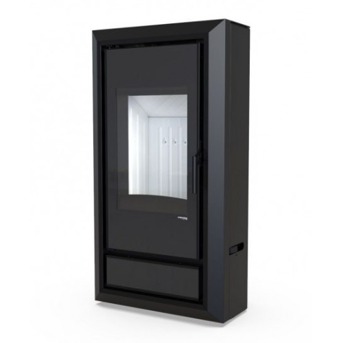 Дровяная печь DEFRO HOME IGNIS, черная сталь 