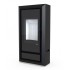 Дровяная печь DEFRO HOME IGNIS, черная сталь 