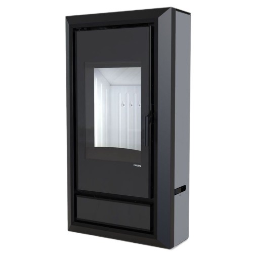 Дровяная печь DEFRO HOME IGNIS, серая сталь 