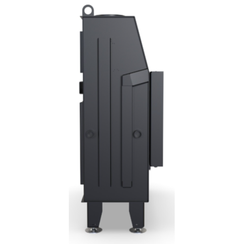 Угловая левая дровяная топка DEFRO HOME IMPULS LA BL 