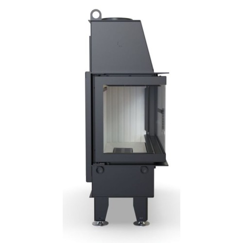 Угловая левая дровяная топка DEFRO HOME IMPULS LA BL 