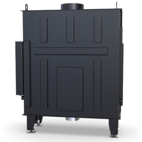 Угловая правая дровяная топка DEFRO HOME IMPULS LA BP 