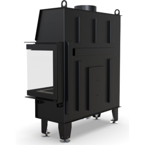 Угловая правая дровяная топка DEFRO HOME IMPULS LA BP 