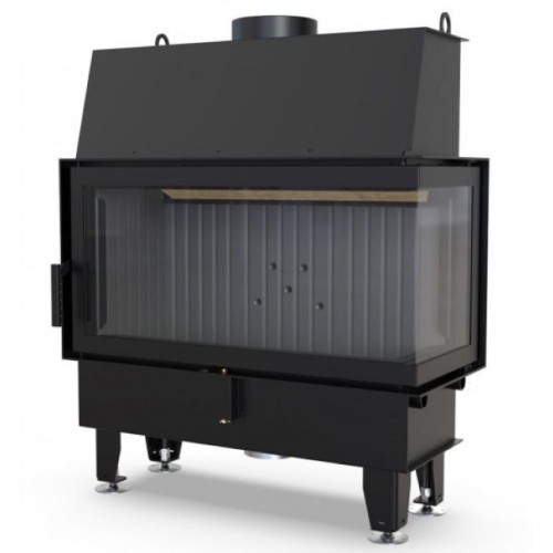 Угловая правая дровяная топка DEFRO HOME IMPULS LA BP 