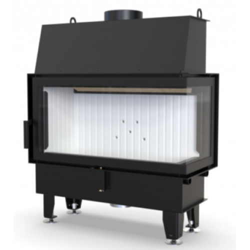 Угловая правая дровяная топка DEFRO HOME IMPULS LA BP 