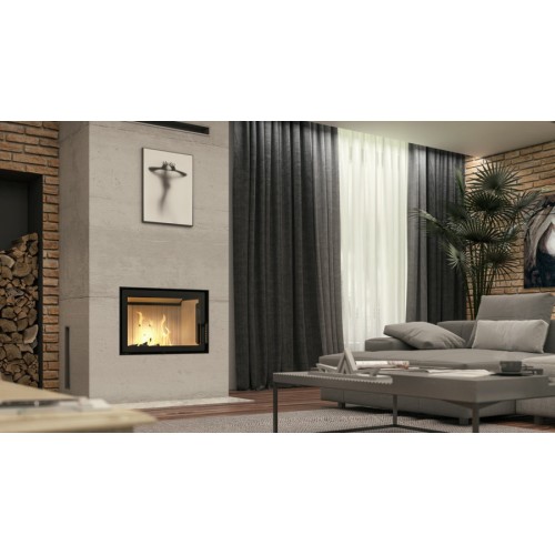 Фронтальная дровяная топка DEFRO HOME IMPULS ME 