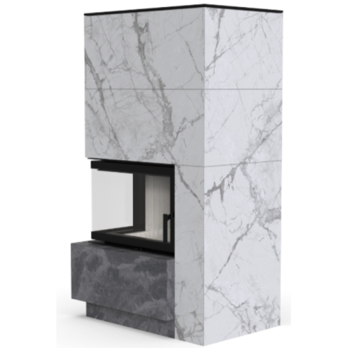 Дровяная печь DEFRO HOME IMPULS SM BL CASE 