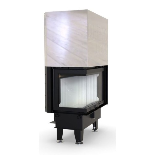 Угловая левая дровяная топка DEFRO HOME IMPULS SM BL G 