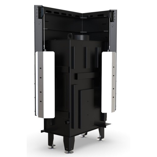 Угловая левая дровяная топка DEFRO HOME IMPULS SM BL G 