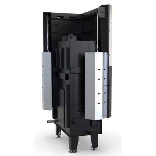 Угловая правая дровяная топка DEFRO HOME IMPULS SM BP G 