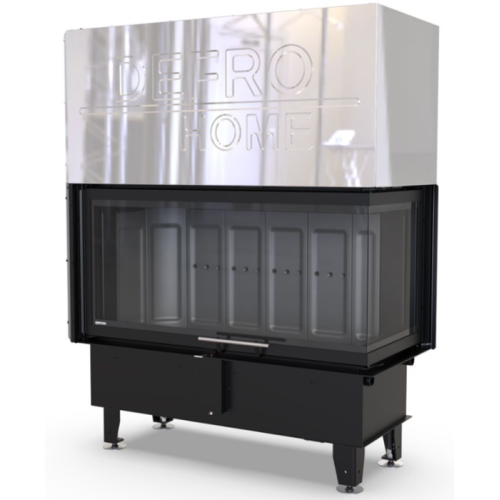 Угловая правая дровяная топка DEFRO HOME INTRA LA BP G 