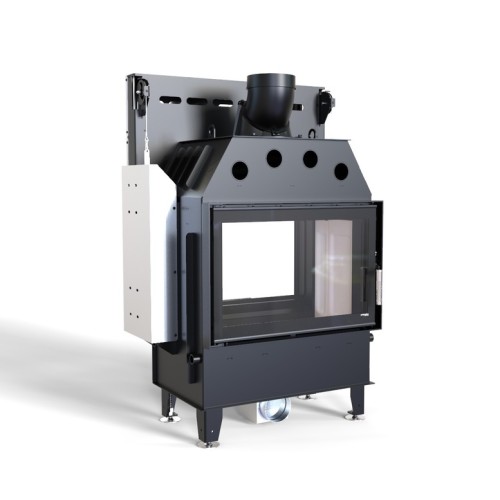 Тоннельная дровяная топка DEFRO HOME INTRA ME T G, туннель, гильотина 