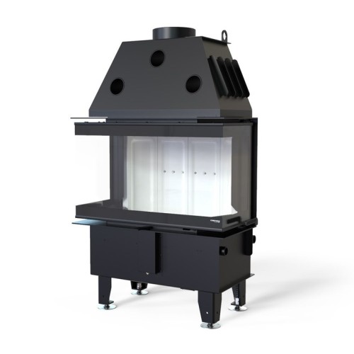 Трёхсторонняя дровяная топка DEFRO HOME INTRA SM C, трехсторонний 