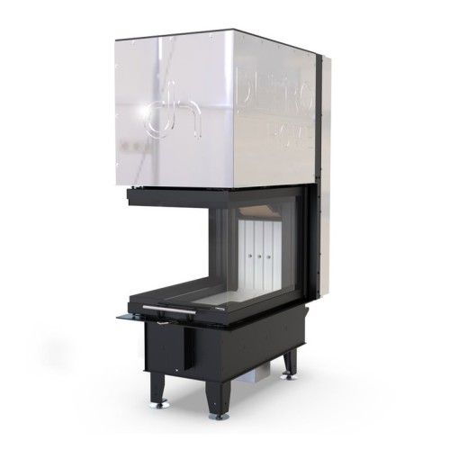 Трёхсторонняя дровяная топка DEFRO HOME INTRA SM U G, трехсторонний, гильотина 