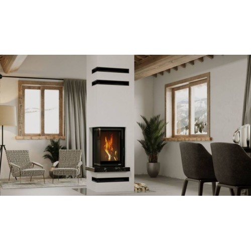 Фронтальная дровяная топка DEFRO HOME INTRA V 