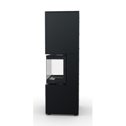 Дровяная печь DEFRO HOME INTRA XSM C VER COMPACT черная сталь 