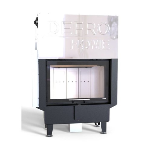 Фронтальная дровяная топка DEFRO HOME NAVI ME G, с водяным контуром, гильотина 