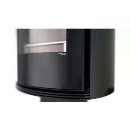 Дровяная печь DEFRO HOME ORBIS TOP, серая сталь 
