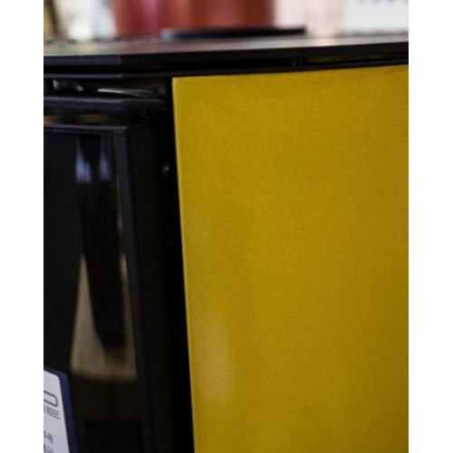 Дровяная печь DEFRO HOME ORBIS TOP, золотая сталь 