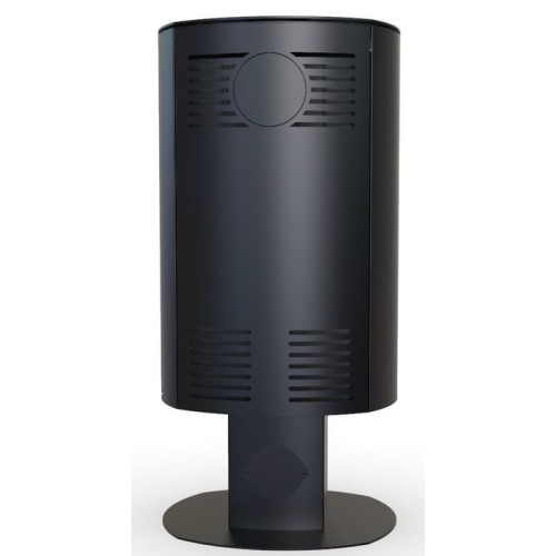 Дровяная печь DEFRO HOME ORBIS TOP, золотая сталь 