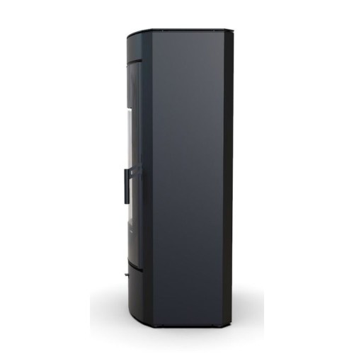 Дровяная печь DEFRO HOME ORTI, черная сталь 